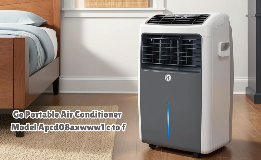 ge portable air conditioner model apcd08axwww1 c to f