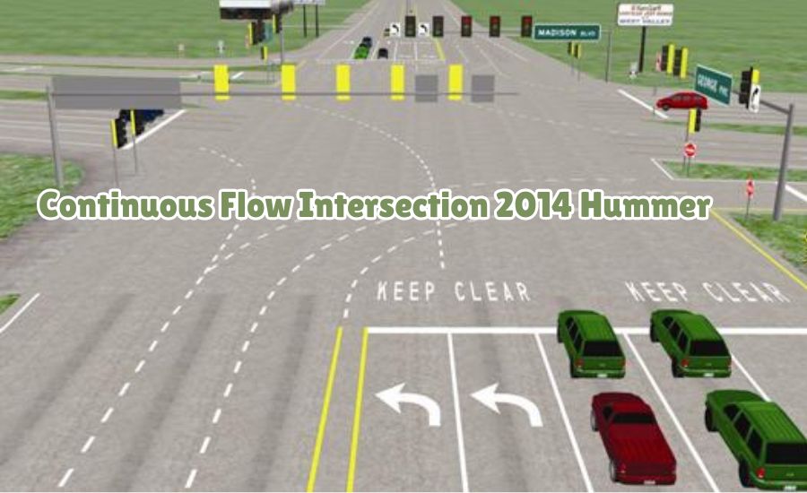 continuous flow intersection 2014 hummer