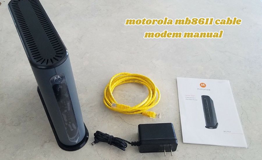 motorola mb8611 cable modem manual