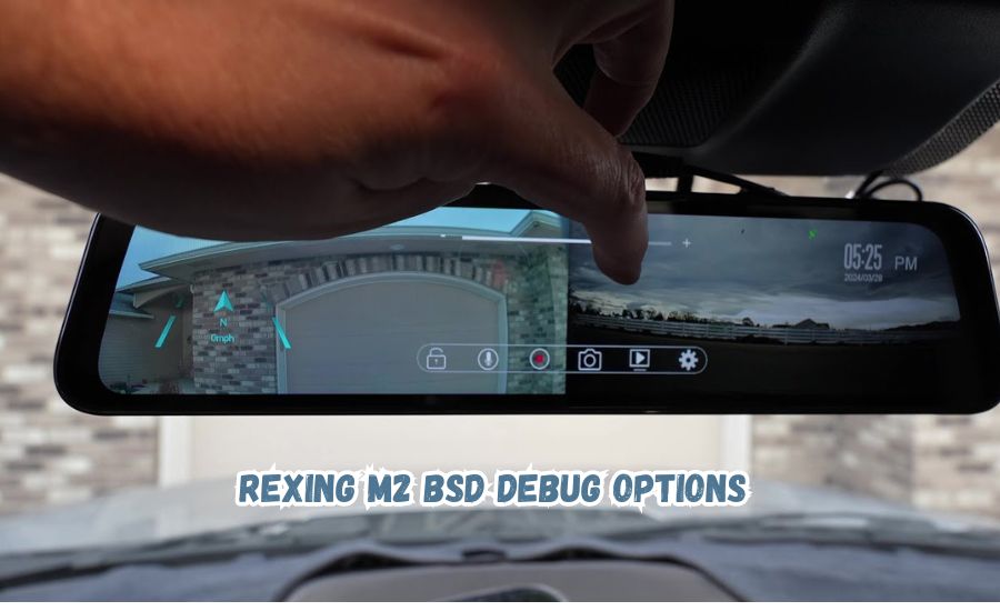 rexing m2 bsd debug options