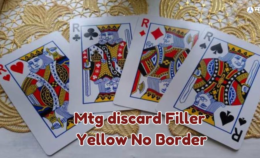 mtg discard filler yellow no border