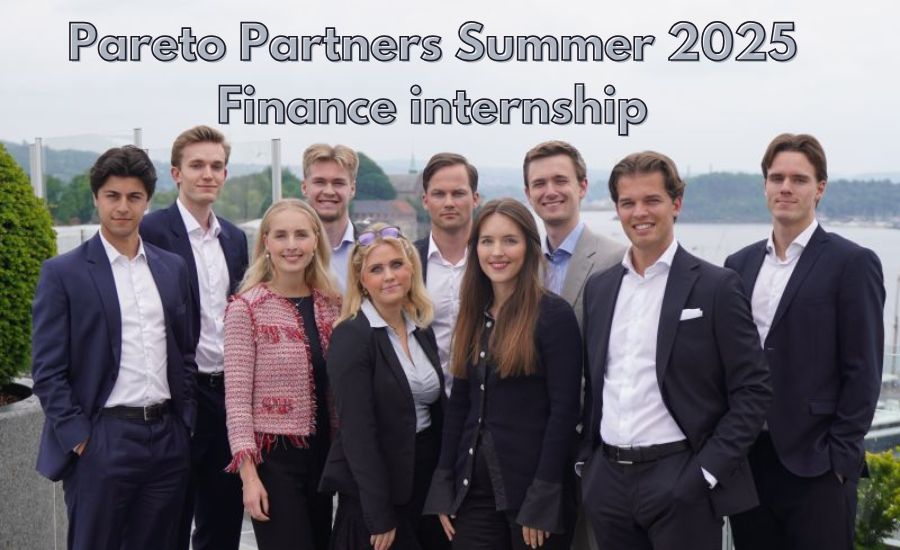 pareto partners summer 2025 finance internship