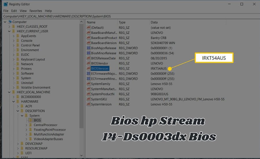 bios hp stream 14-ds0003dx bios