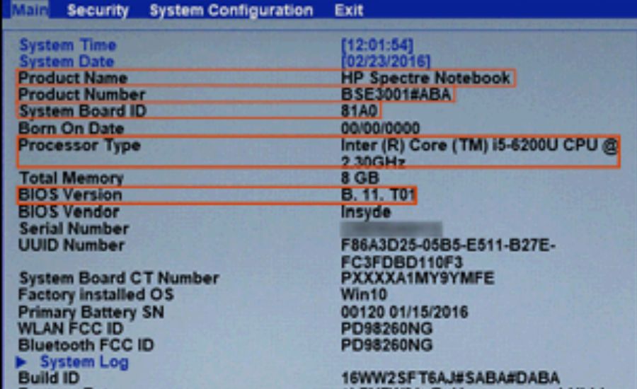 bios hp stream 14-ds0003dx bios