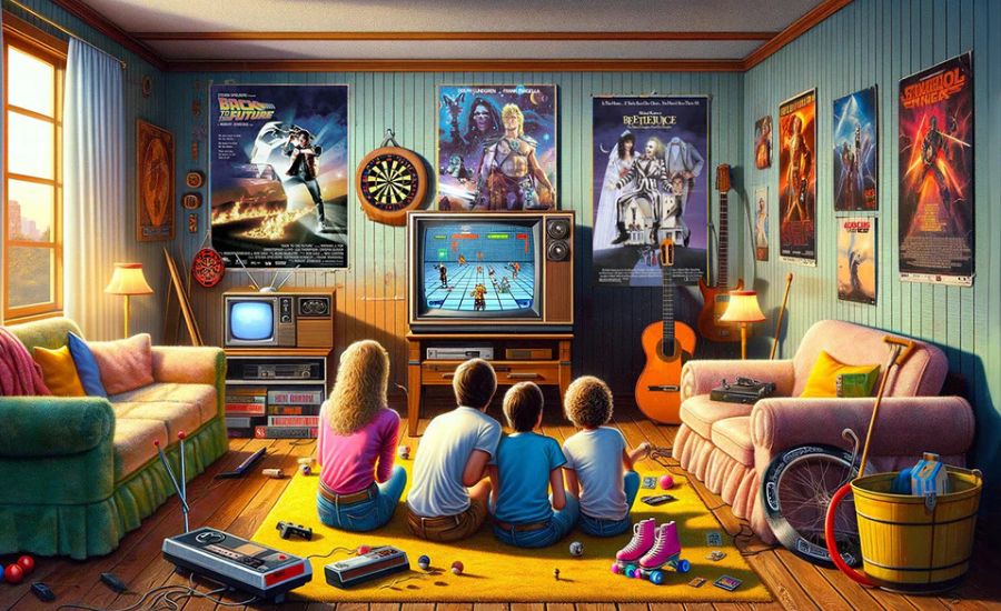 retro game room