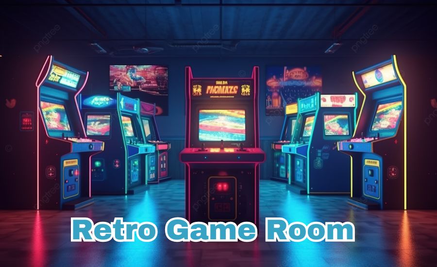 retro game room